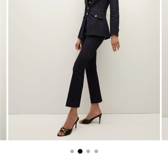 Veronica Beard Anoki Dickey Denim Blazer. - Picture 2 of 11